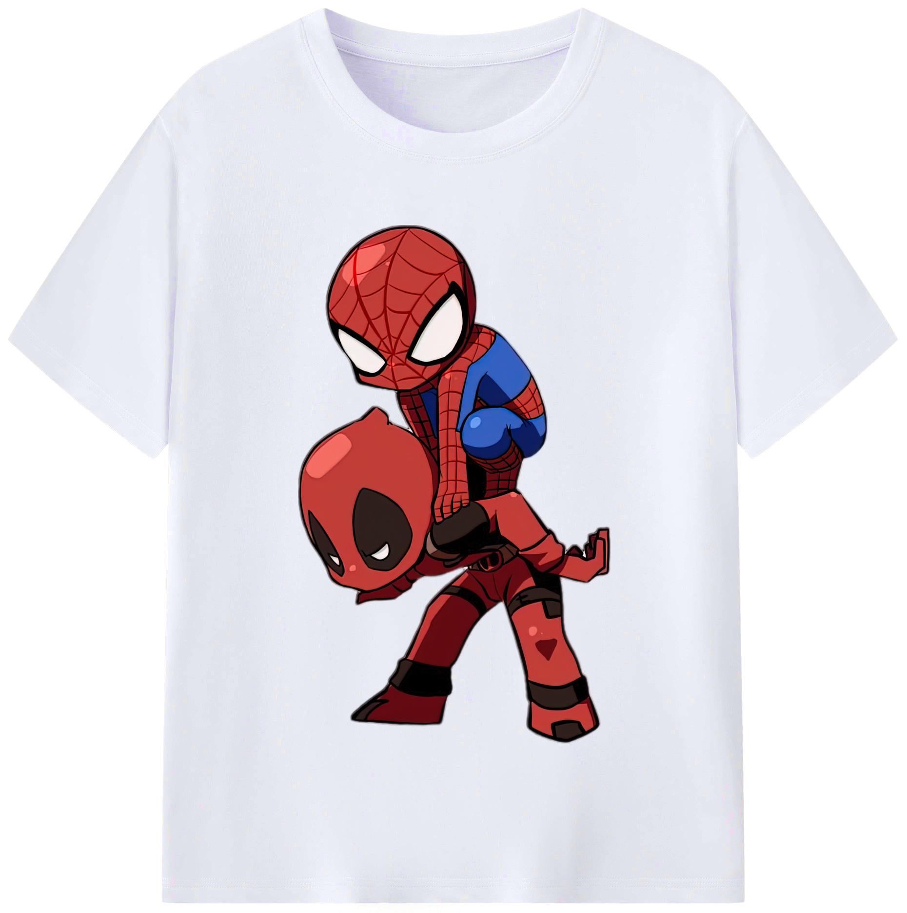 （画像用） Deadpool デッドプール レディースカジュアルプリントTシャツ（綿100％）