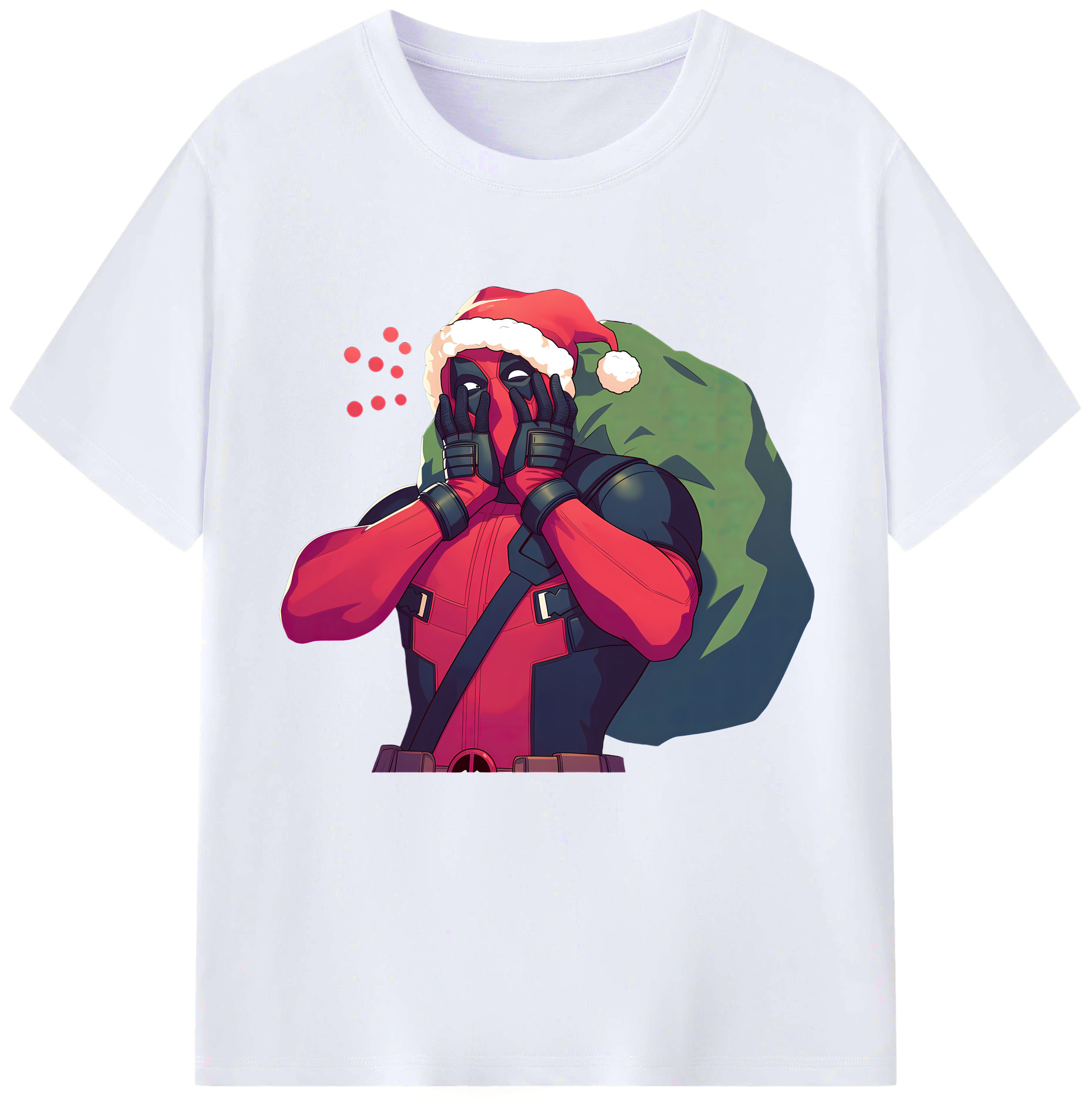 （画像用） Deadpool デッドプール レディースカジュアルプリントTシャツ（綿100％）