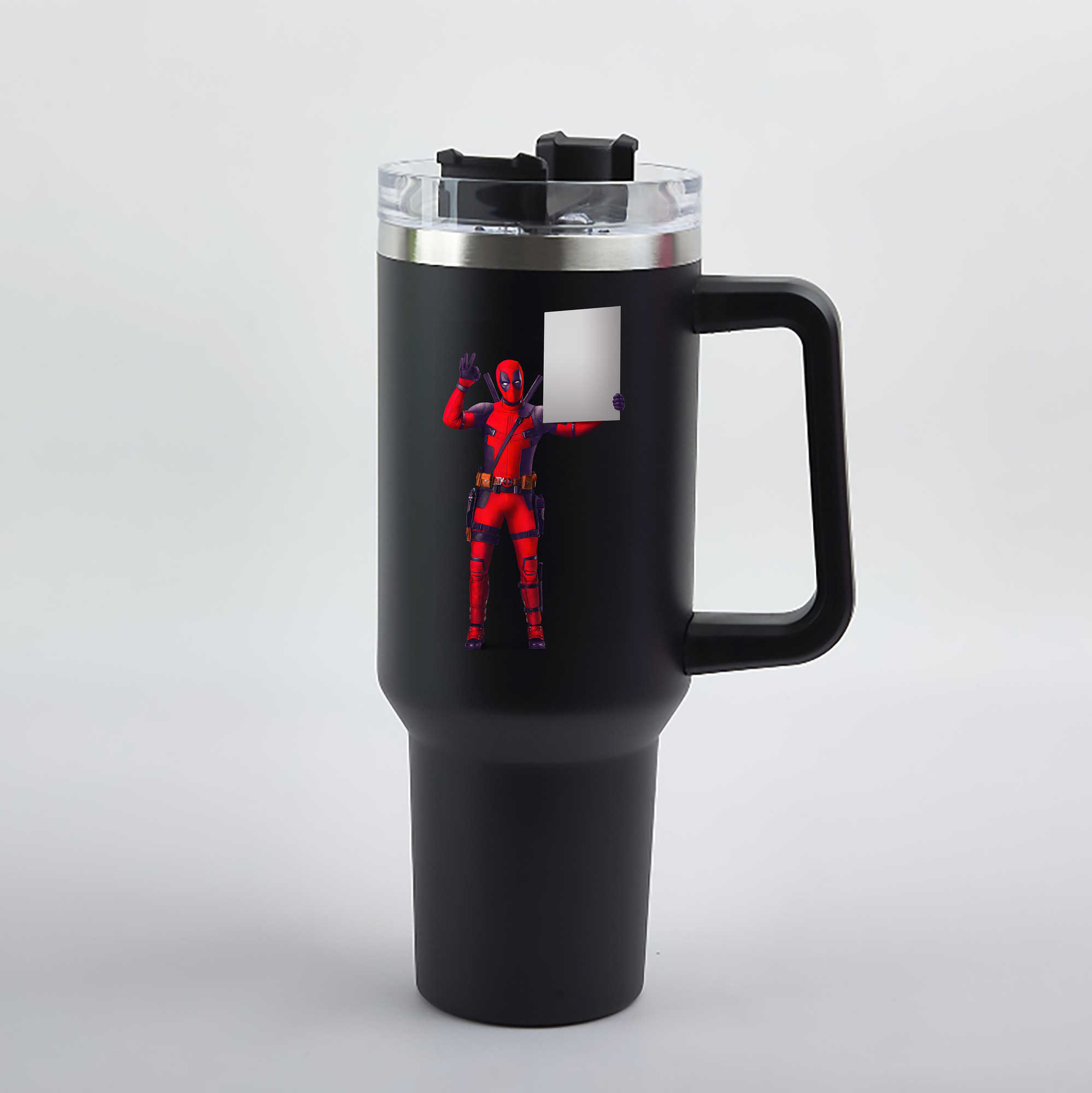 （画像用） Deadpool デッドプール 1200mL車用タンブラー（カラープリント）