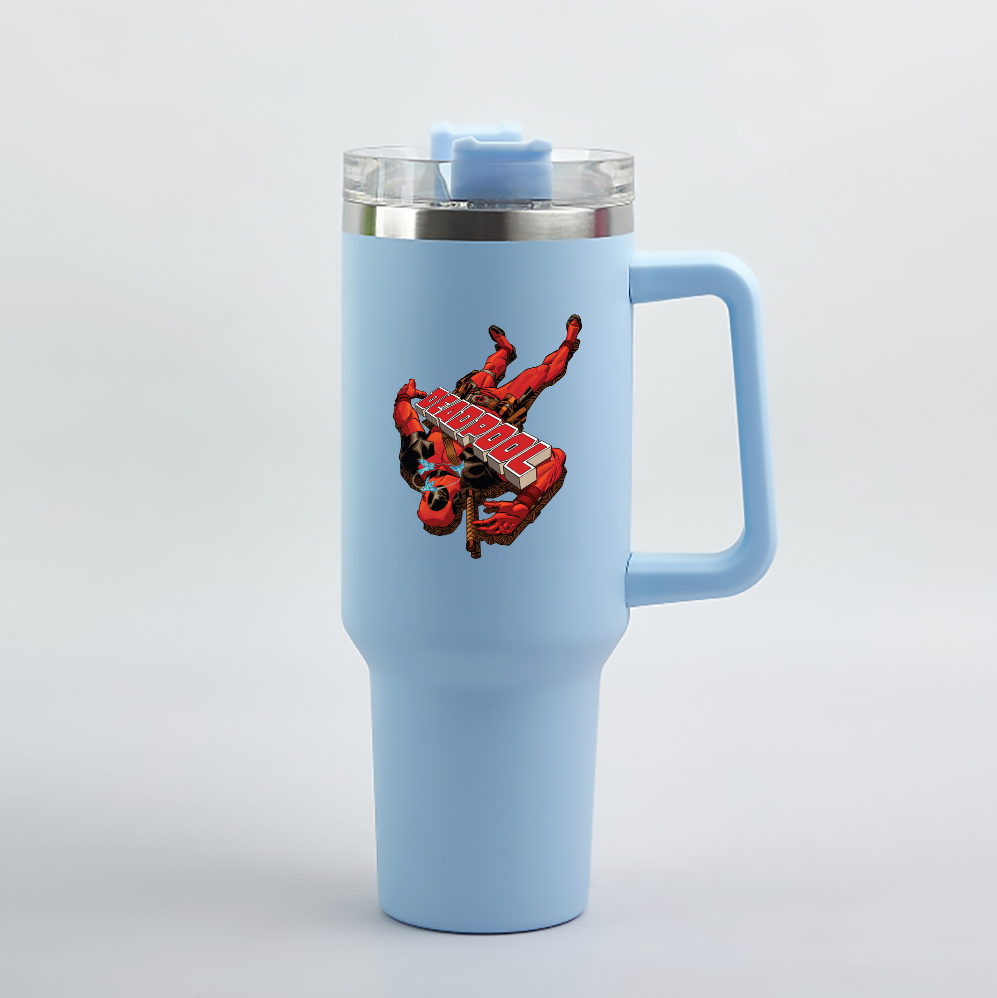 （画像用） Deadpool デッドプール 1200mL車用タンブラー（カラープリント）