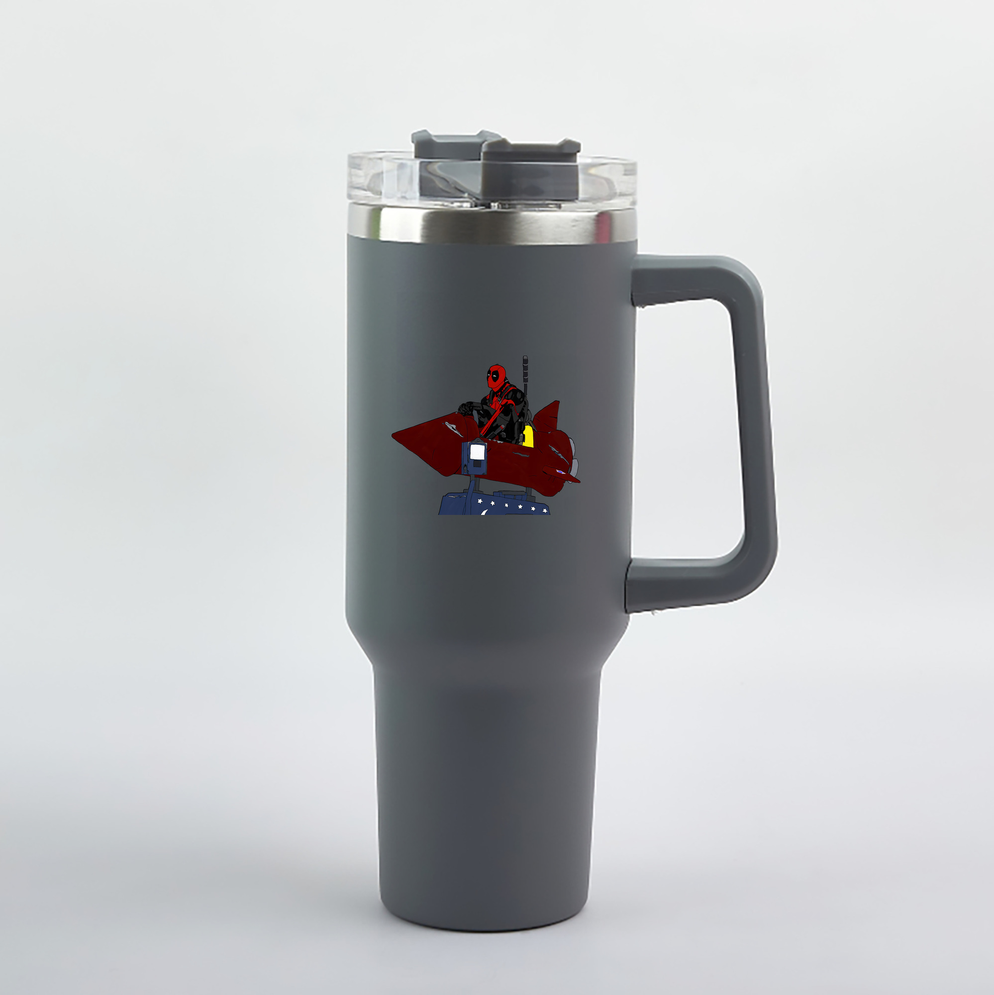 （画像用） Deadpool デッドプール 1200mL車用タンブラー（カラープリント）