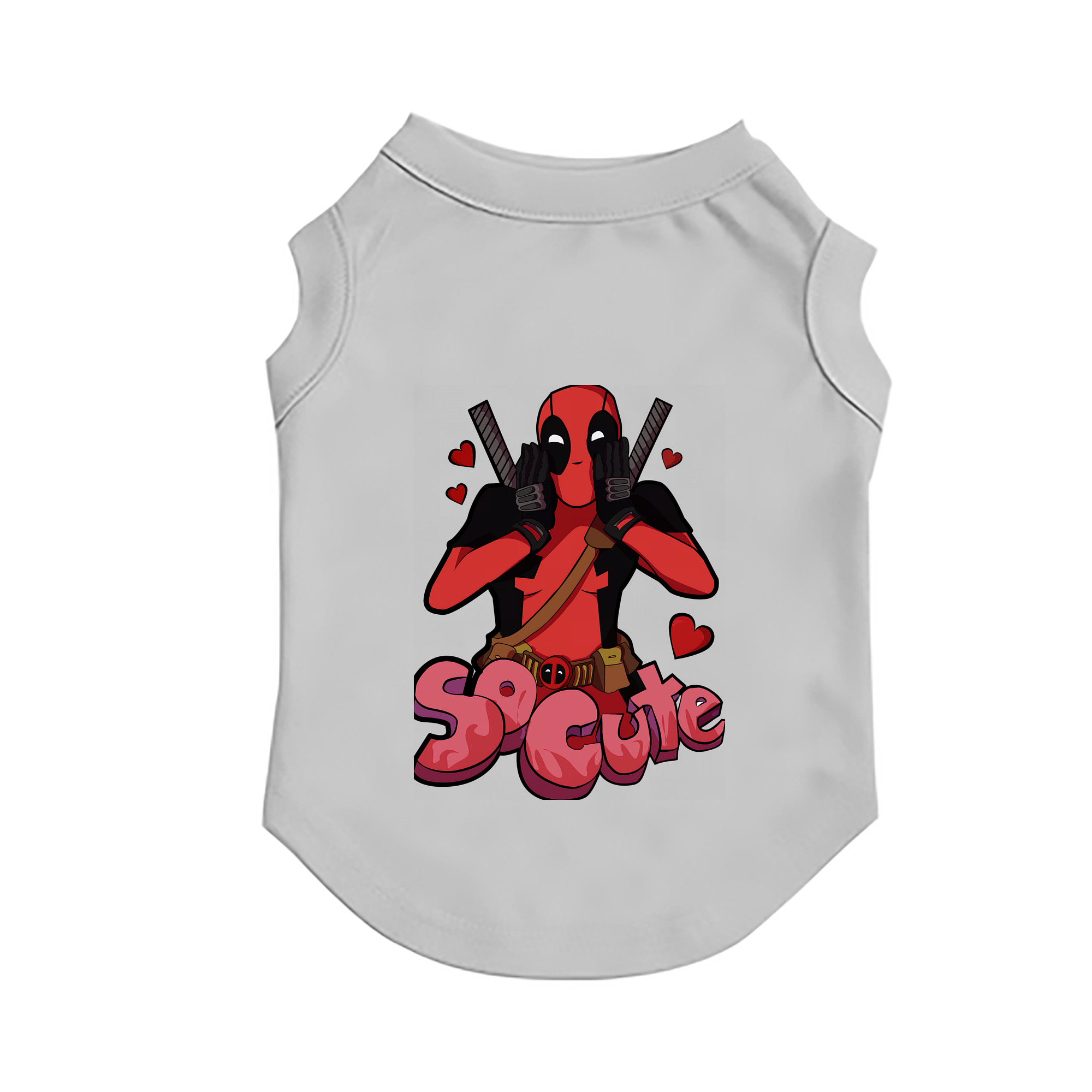 （画像用） Deadpool デッドプール ペット用ベスト