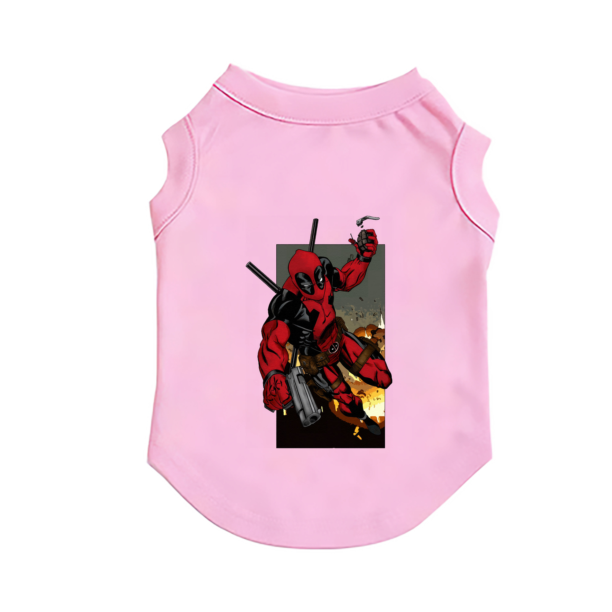 （画像用） Deadpool デッドプール ペット用ベスト