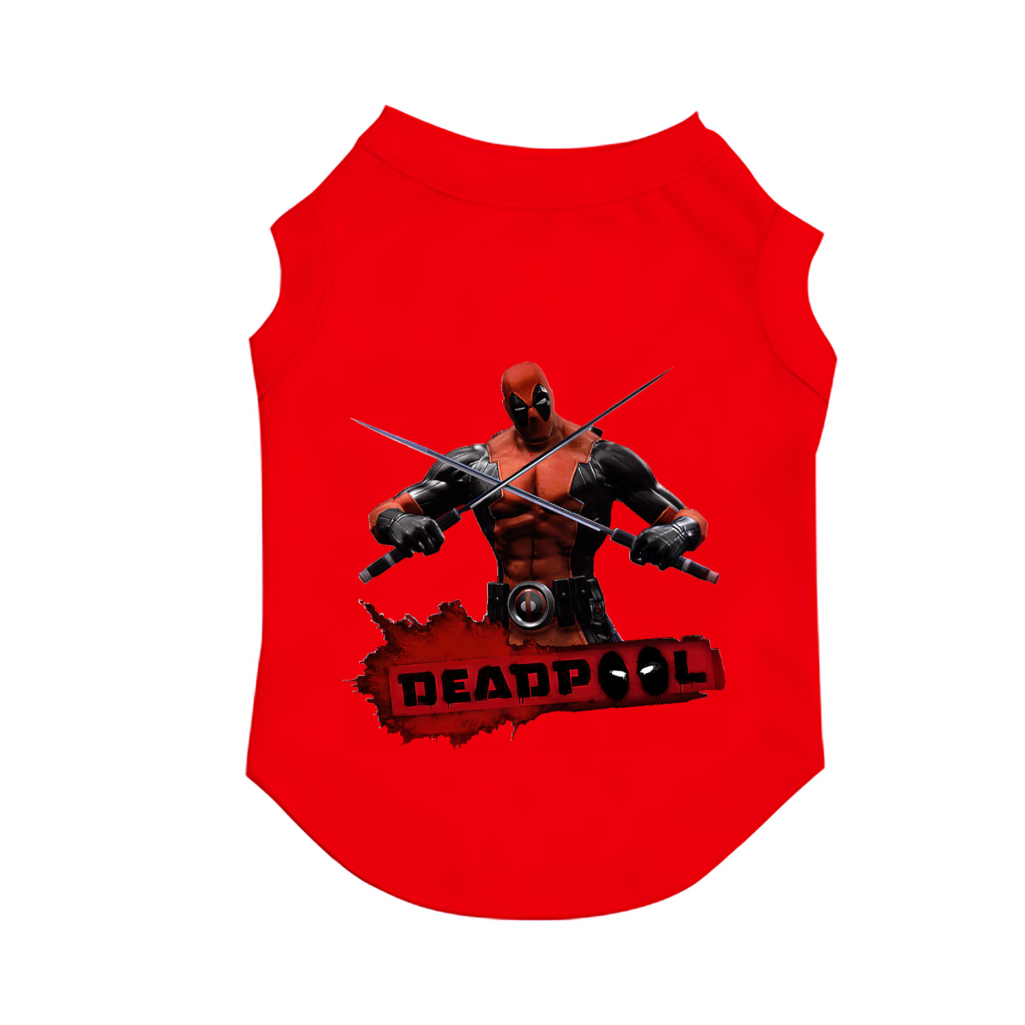 （画像用） Deadpool デッドプール ペット用ベスト