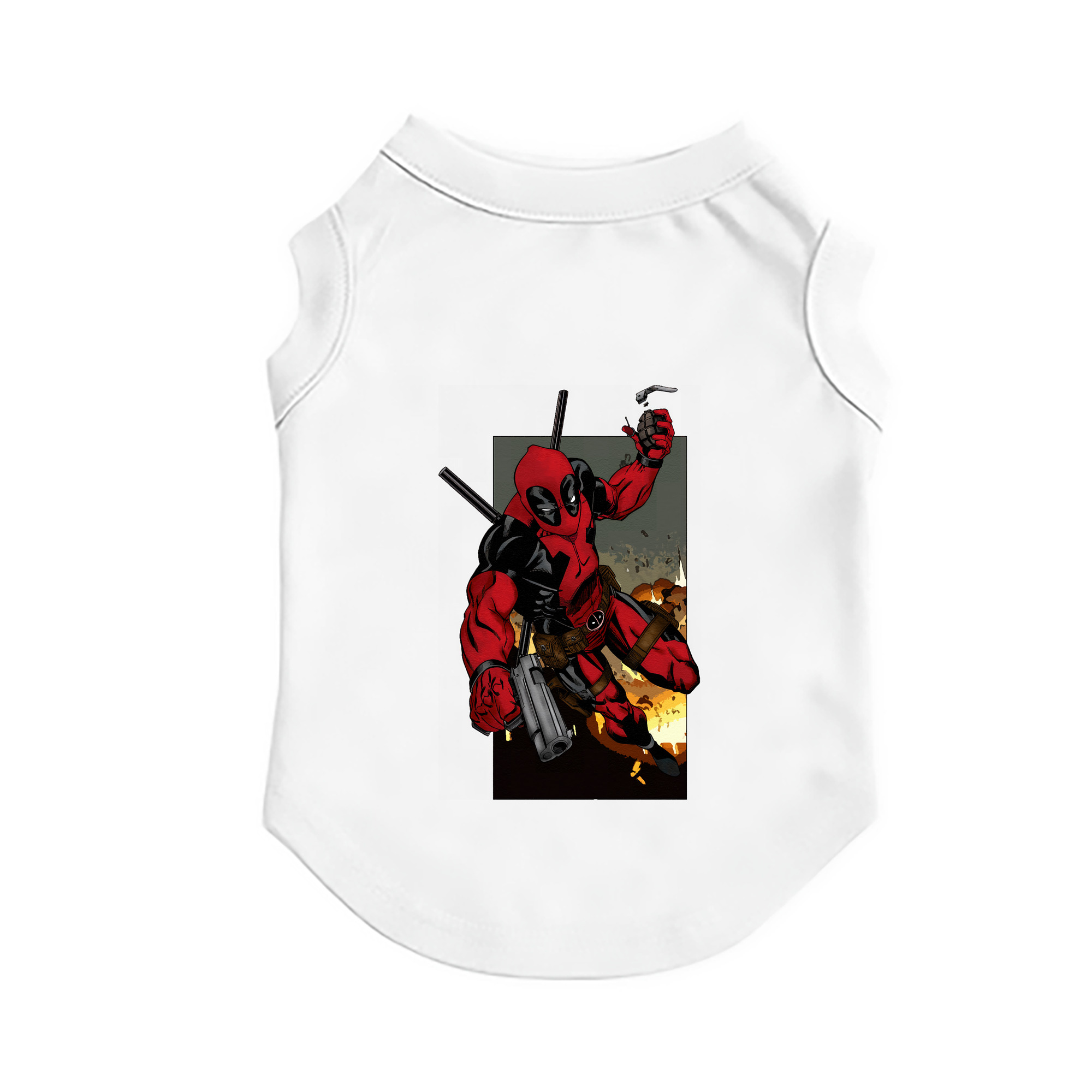 （画像用） Deadpool デッドプール ペット用ベスト