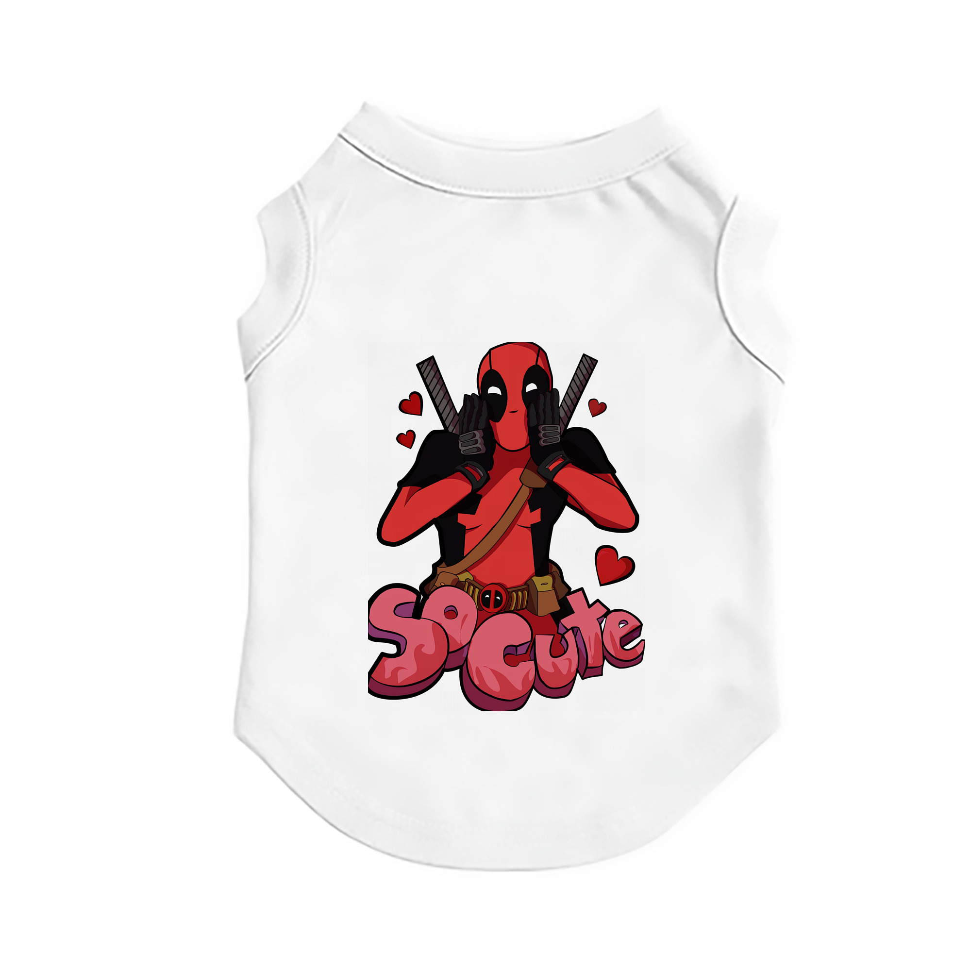 （画像用） Deadpool デッドプール ペット用ベスト