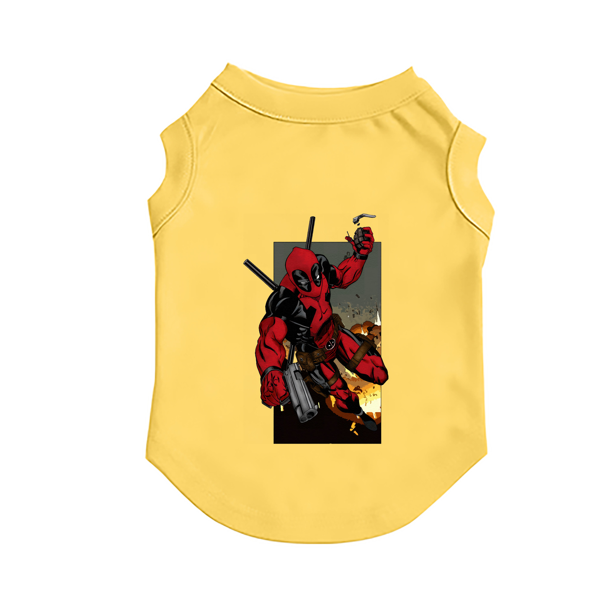 （画像用） Deadpool デッドプール ペット用ベスト