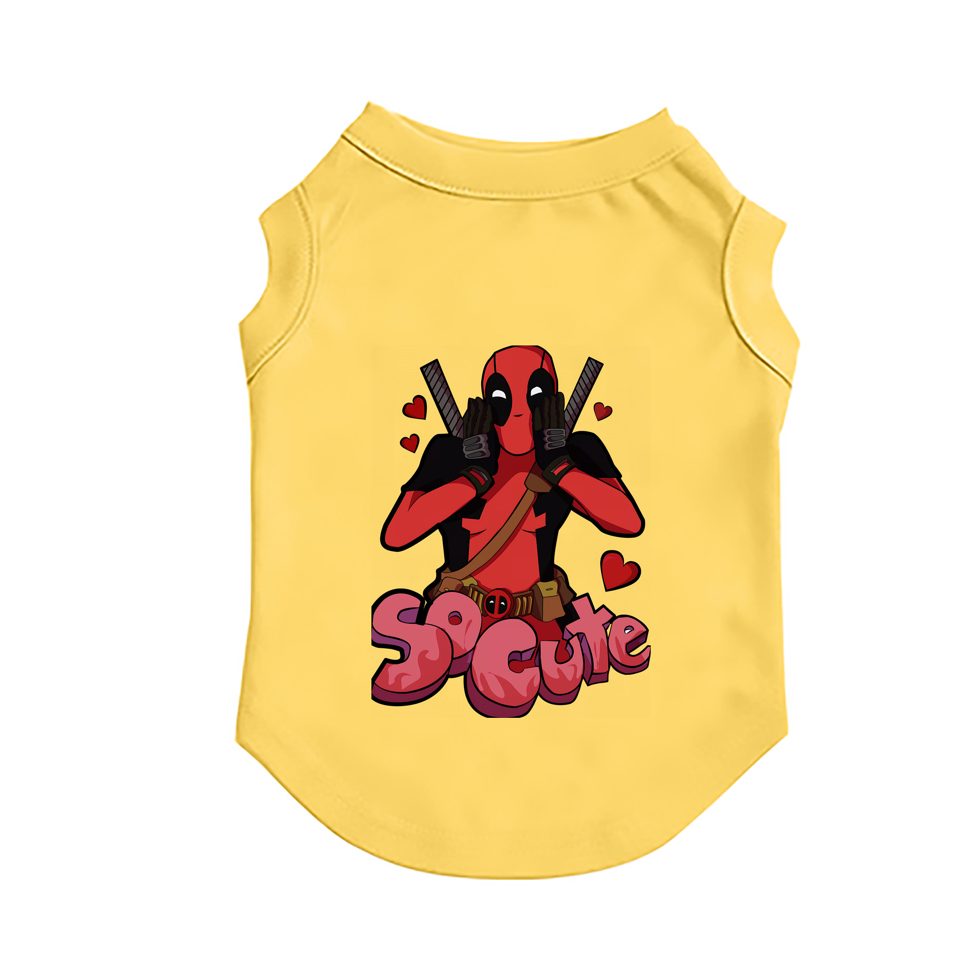 （画像用） Deadpool デッドプール ペット用ベスト