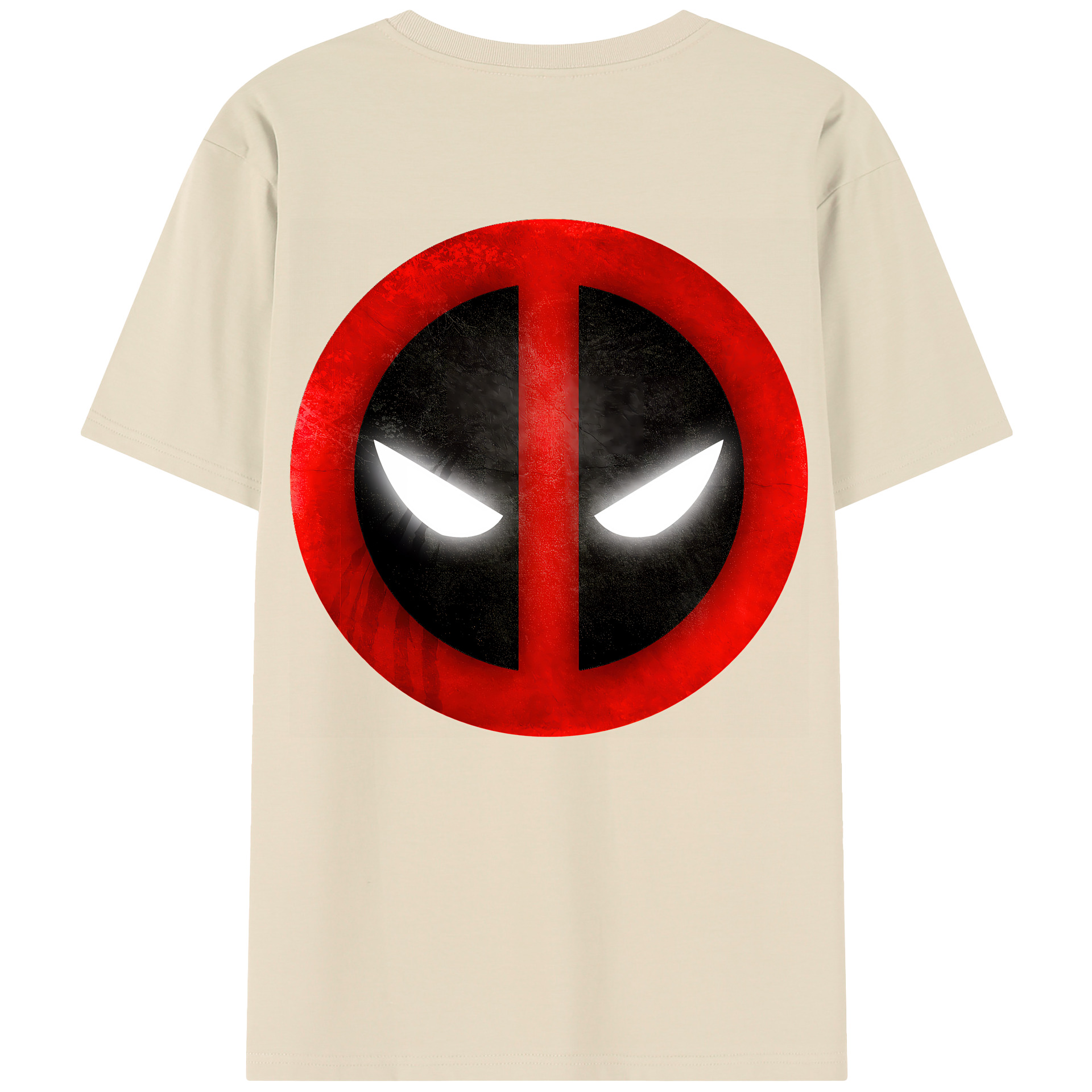 （画像用） Deadpool デッドプール 綿100％半袖Tシャツ（背面プリント）