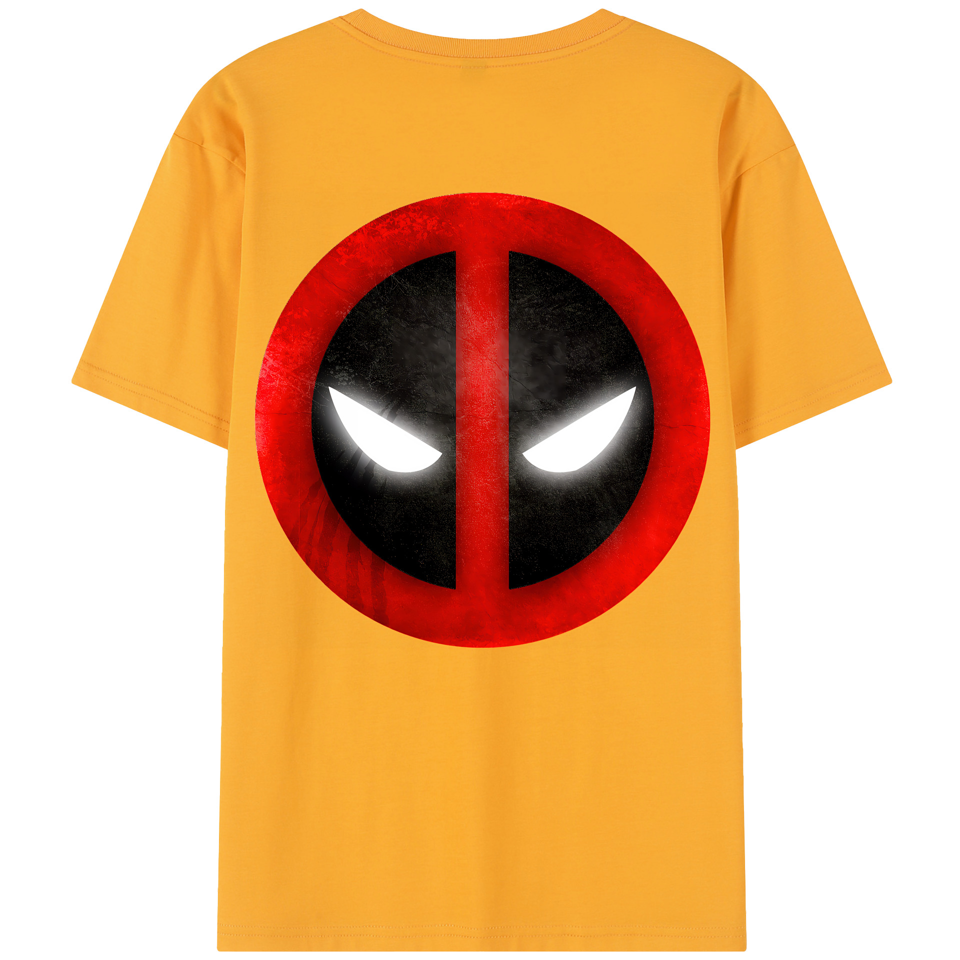 （画像用） Deadpool デッドプール 綿100％半袖Tシャツ（背面プリント）