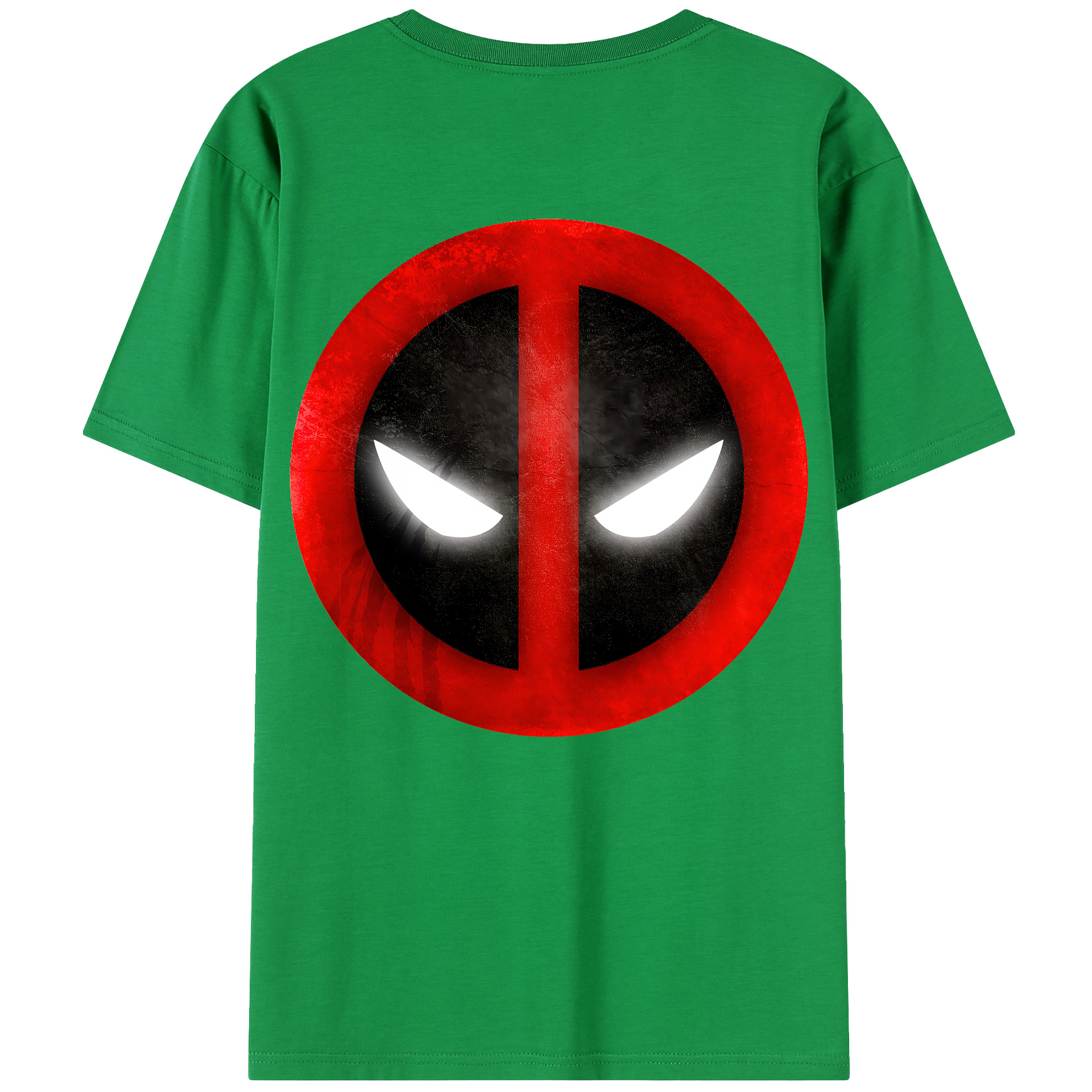 （画像用） Deadpool デッドプール 綿100％半袖Tシャツ（背面プリント）