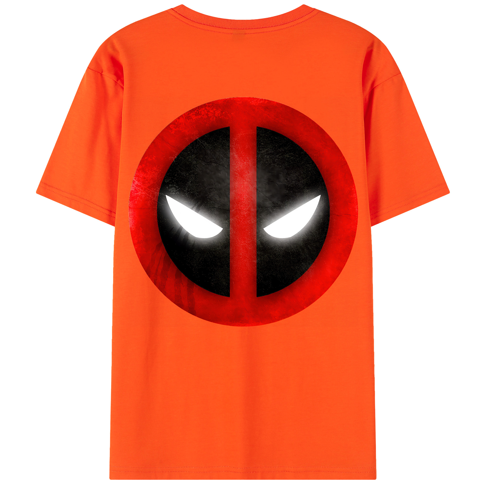 （画像用） Deadpool デッドプール 綿100％半袖Tシャツ（背面プリント）
