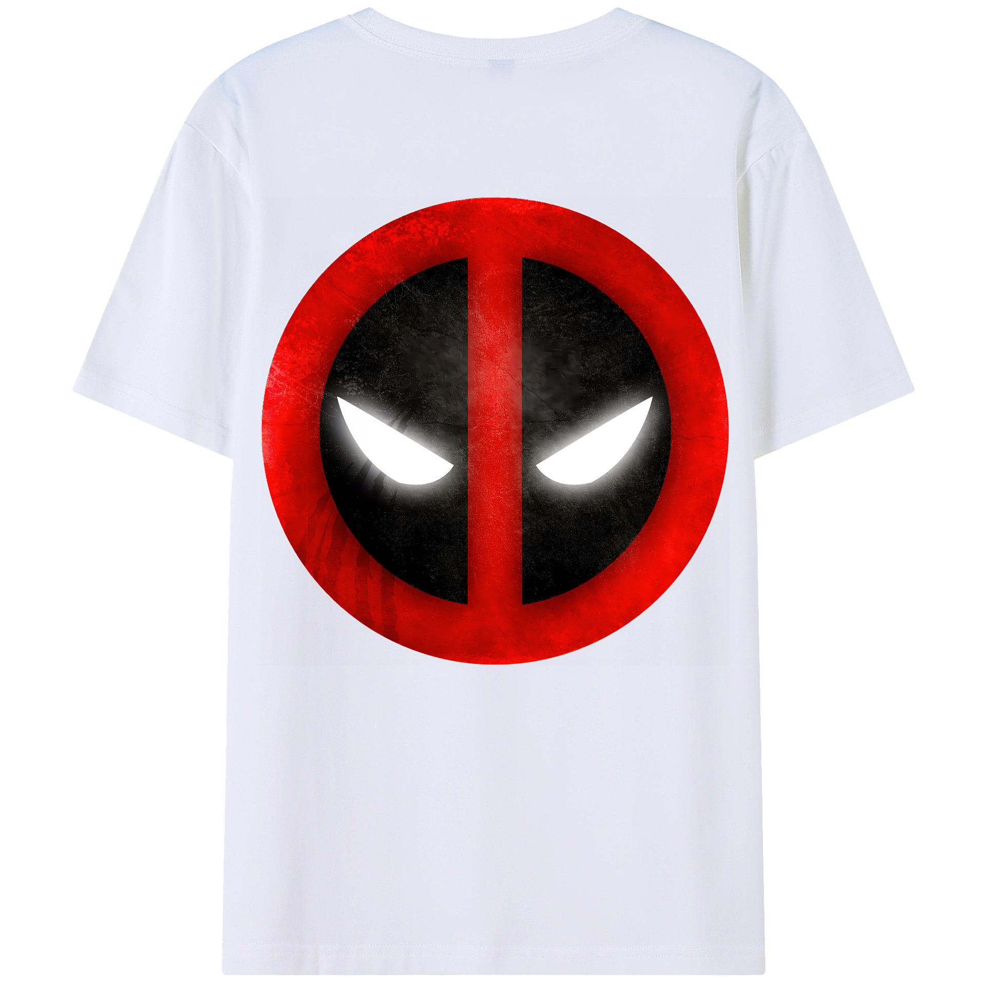 （画像用） Deadpool デッドプール 綿100％半袖Tシャツ（背面プリント）