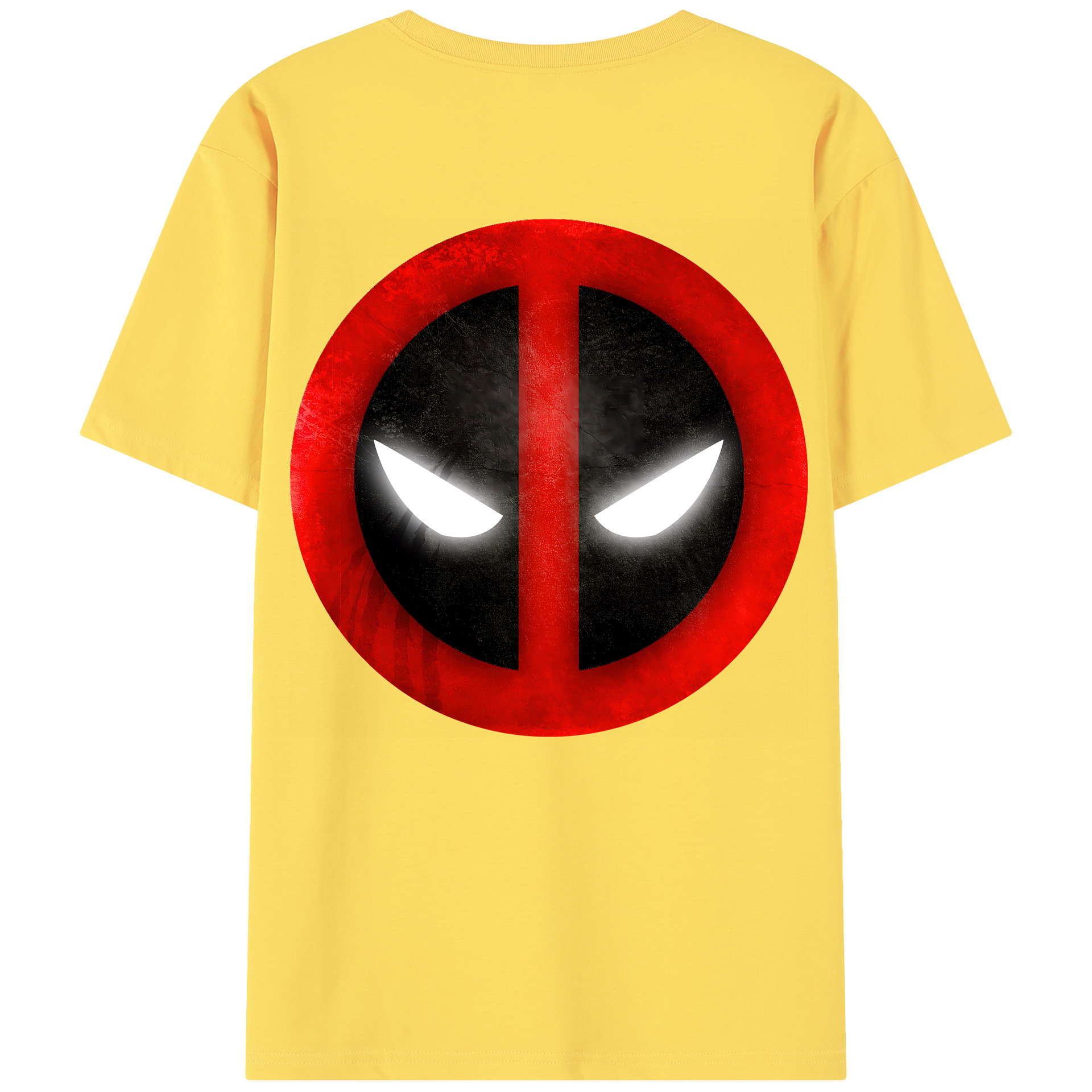 （画像用） Deadpool デッドプール 綿100％半袖Tシャツ（背面プリント）