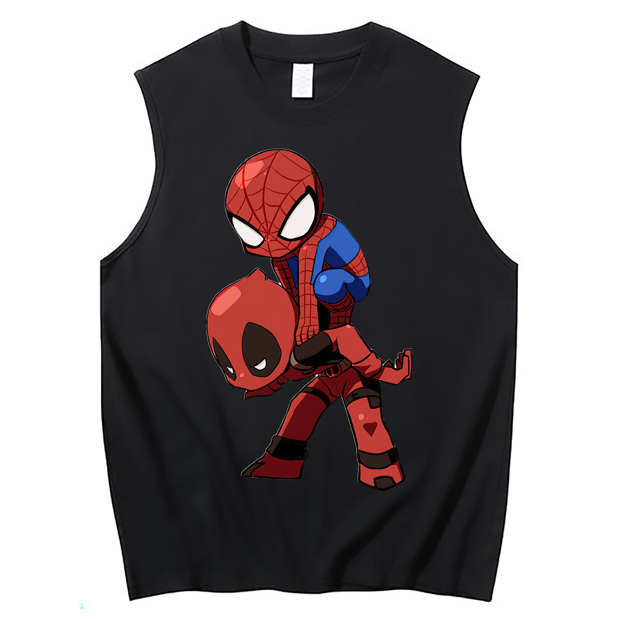 （画像用） Deadpool デッドプール コットン100％タンクトップ（フロントプリント）