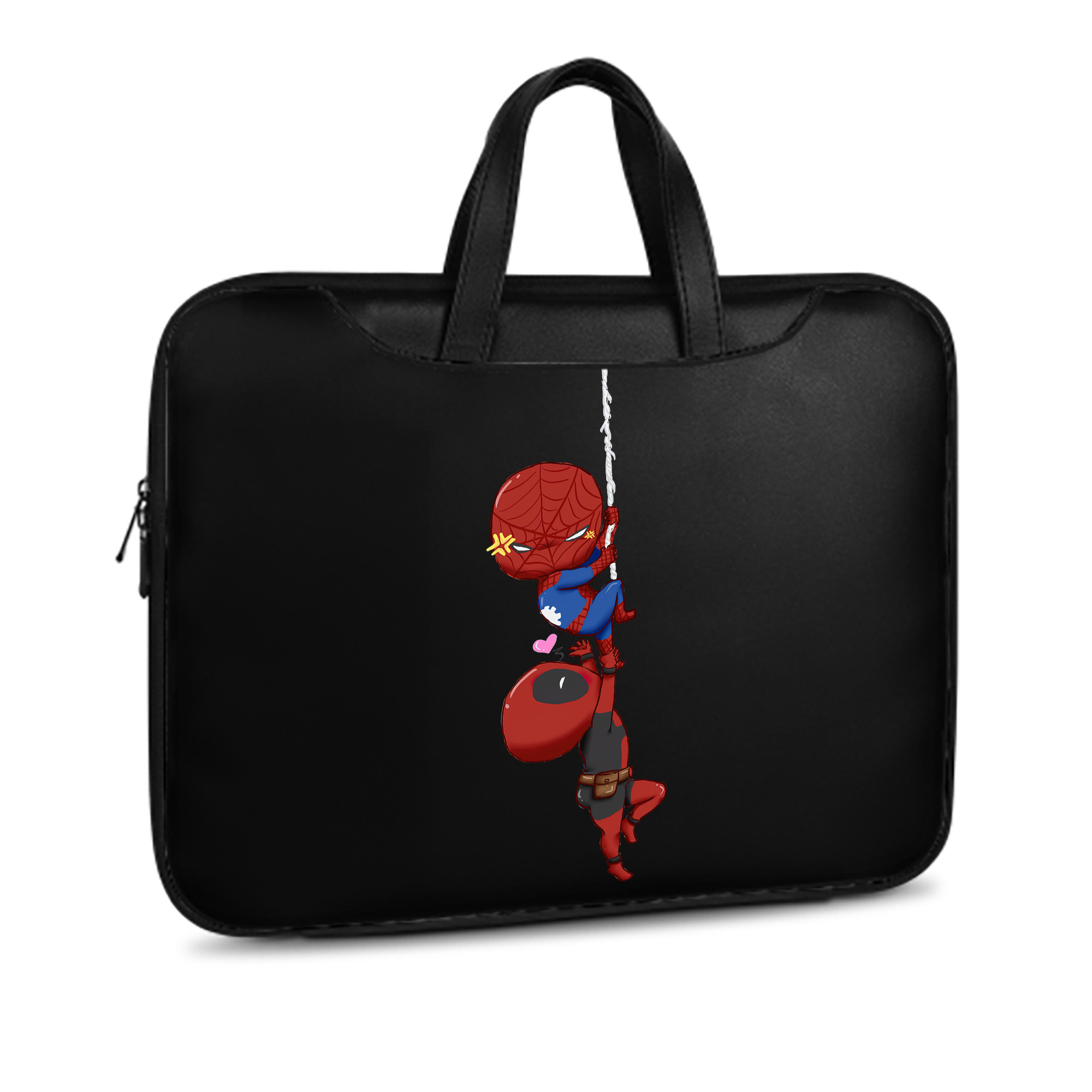 （画像用） Deadpool デッドプール レザーラップトップバッグ　ノートパソコンケース