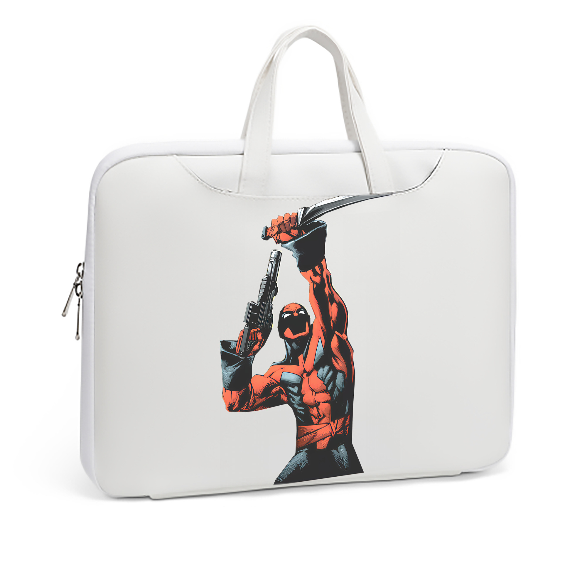 （画像用） Deadpool デッドプール レザーラップトップバッグ　ノートパソコンケース