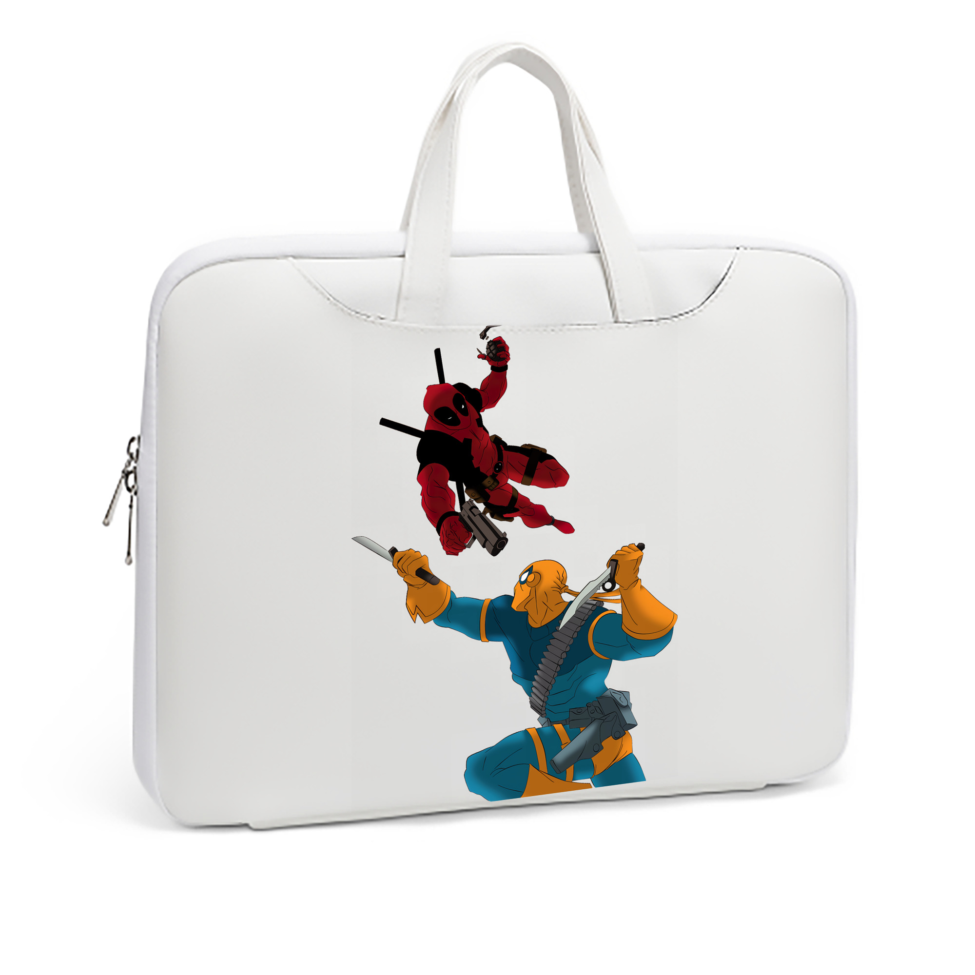 （画像用） Deadpool デッドプール レザーラップトップバッグ　ノートパソコンケース