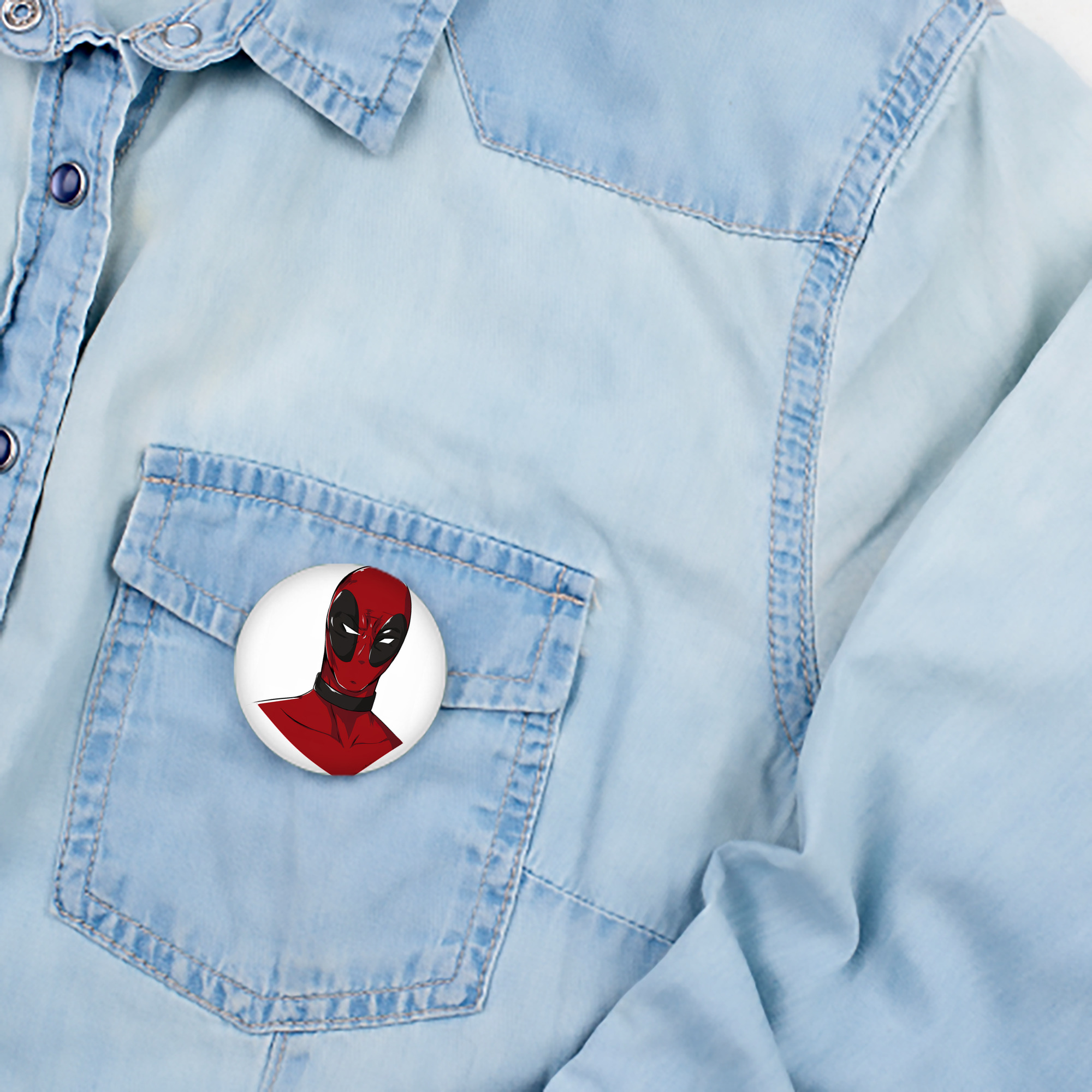 Deadpool デッドプール 6cm 缶バッジ 複数セット