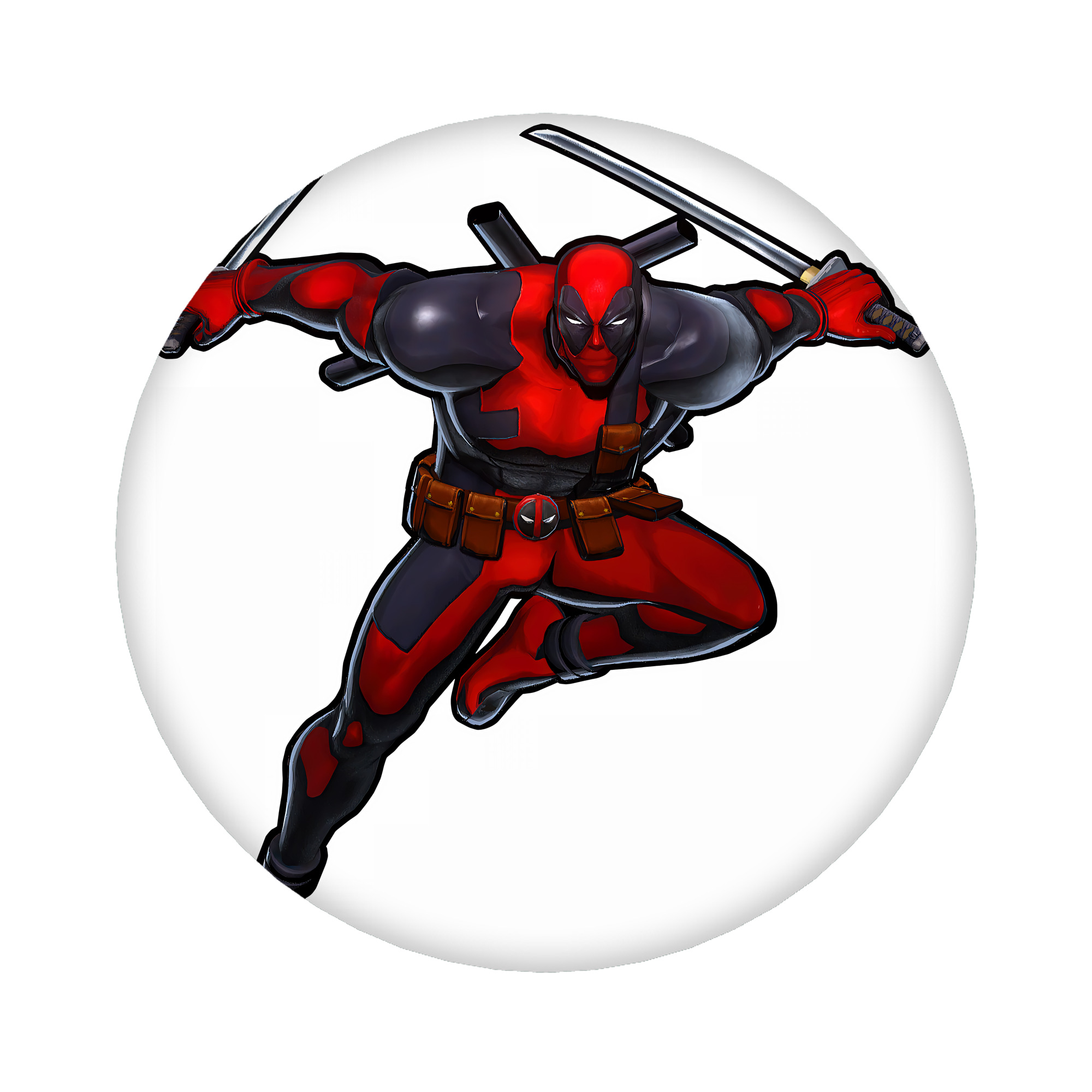 （画像用） Deadpool デッドプール 6cm 缶バッジ 複数セット