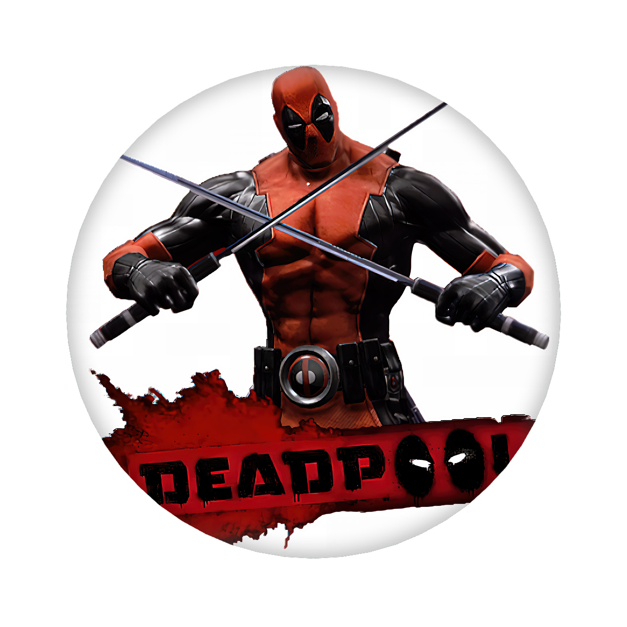 （画像用） Deadpool デッドプール 6cm 缶バッジ 複数セット