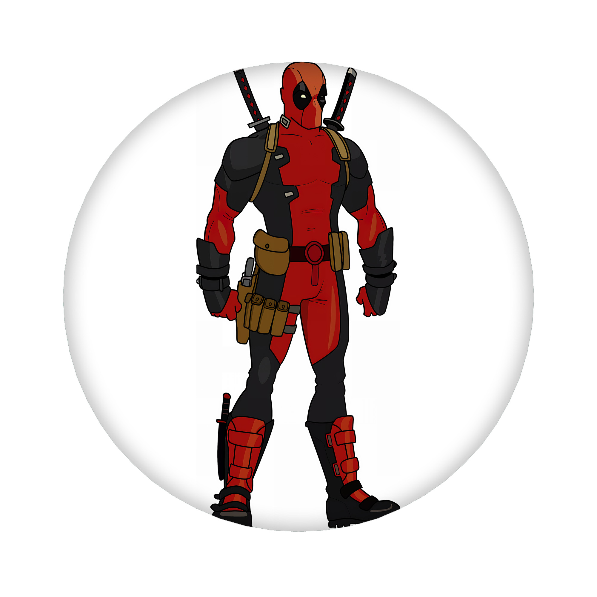 （画像用） Deadpool デッドプール 6cm 缶バッジ 複数セット