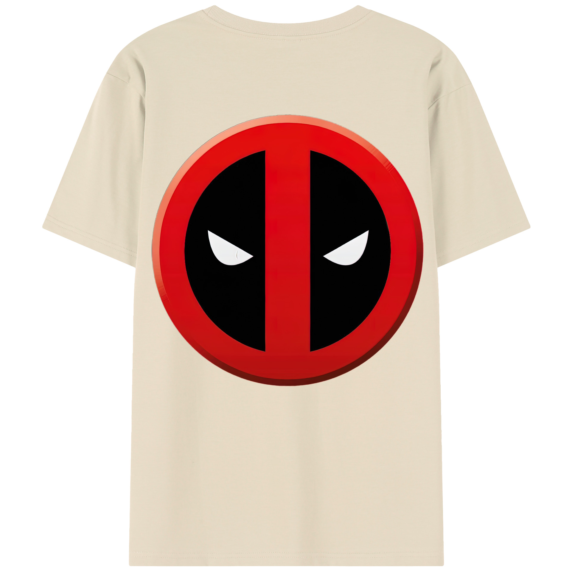 （画像用） Deadpool デッドプール 綿100％半袖Tシャツ（背面プリント）