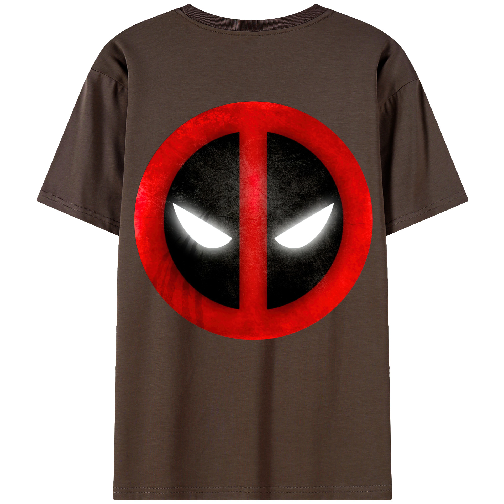 （画像用） Deadpool デッドプール 綿100％半袖Tシャツ（背面プリント）