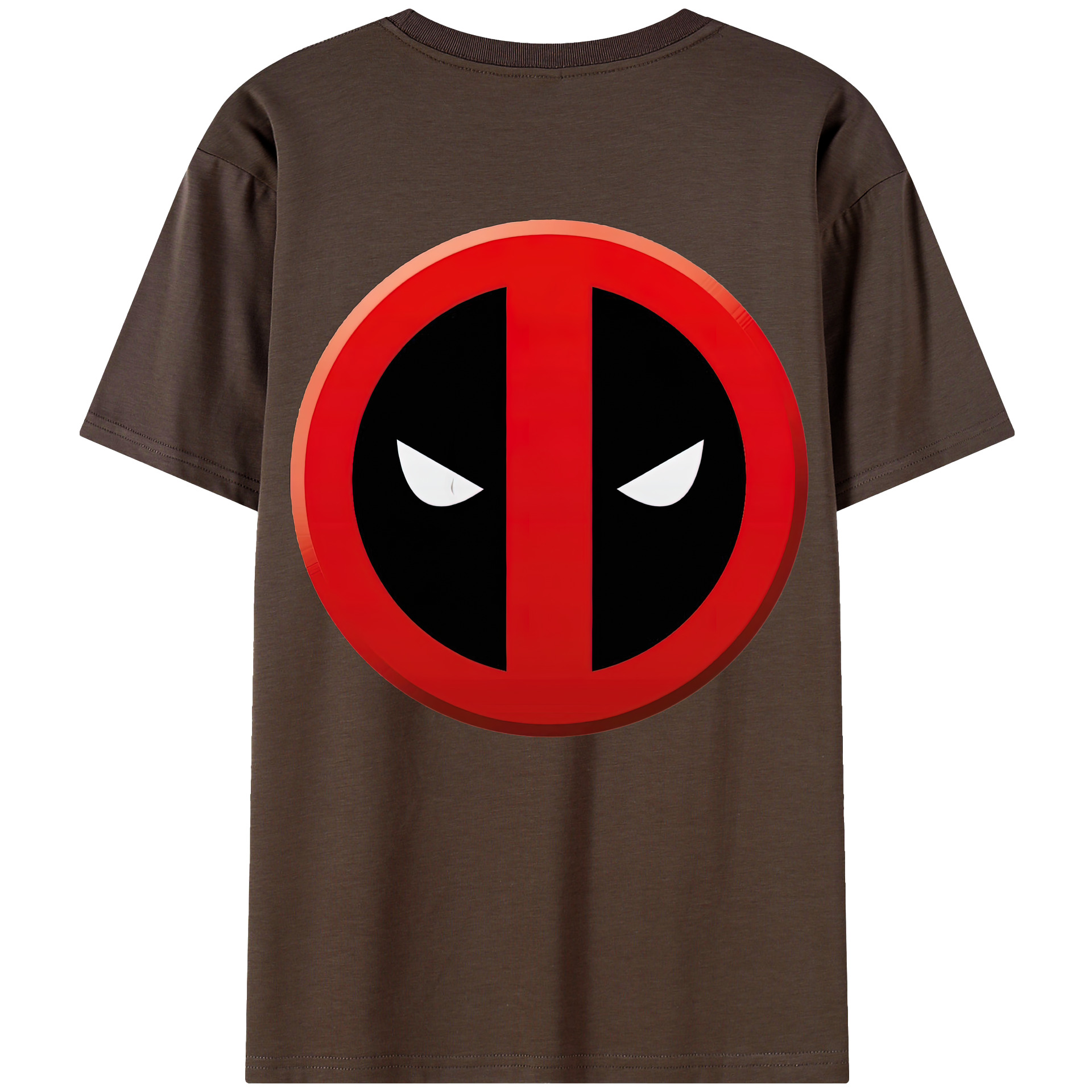 （画像用） Deadpool デッドプール 綿100％半袖Tシャツ（背面プリント）