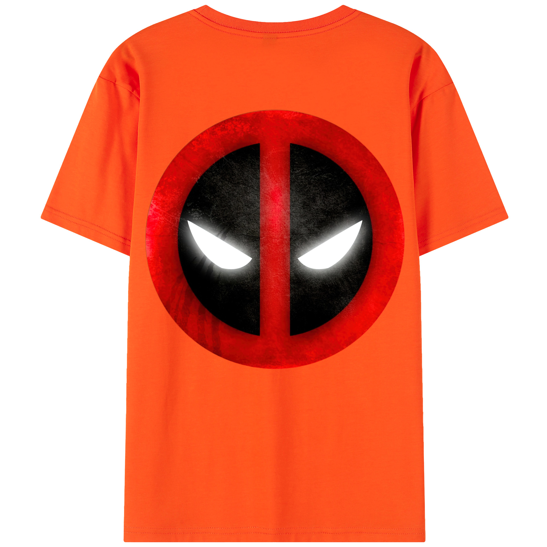 （画像用） Deadpool デッドプール 綿100％半袖Tシャツ（背面プリント）